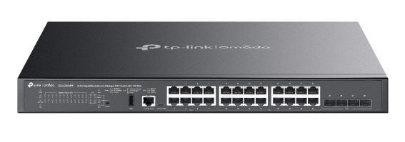 TP-Link Omada SG5428X(UN) switch di rete Gestito L3 Gigabit Ethernet (10/100/1000) Nero [SG5428X]