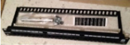 PATCH PANEL Cat.6 UTP 24 PORTE RJ45 IDC 110 1U [PP24-RJ6] - ITPartners