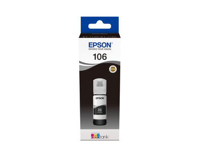 Epson Flacone di inchiostro Nero Photo 106 EcoTank [C13T00R140]