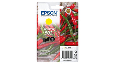 Epson 503 cartuccia d'inchiostro 1 pz Originale Resa standard Giallo [C13T09Q44010]