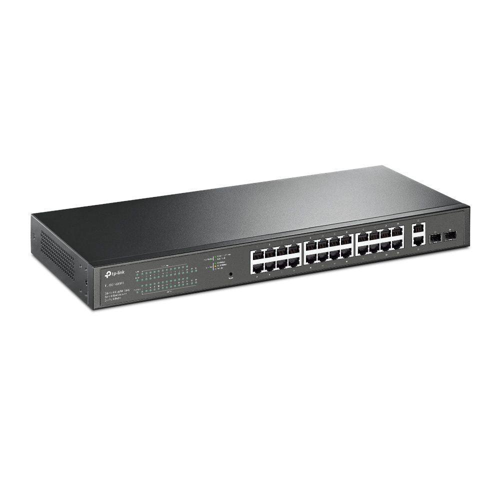 TP-Link TL-SG1428PE switch di rete Gestito L2 Gigabit Ethernet (10/100/1000) Supporto Power over Ethernet (PoE) 1U Nero [TL-SG1428PE]