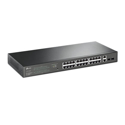 TP-Link TL-SG1428PE switch di rete Gestito L2 Gigabit Ethernet (10/100/1000) Supporto Power over Ethernet (PoE) 1U Nero [TL-SG1428PE]
