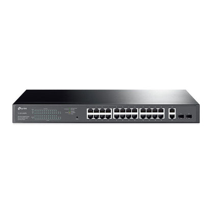 TP-Link TL-SG1428PE switch di rete Gestito L2 Gigabit Ethernet (10/100/1000) Supporto Power over Ethernet (PoE) 1U Nero [TL-SG1428PE]