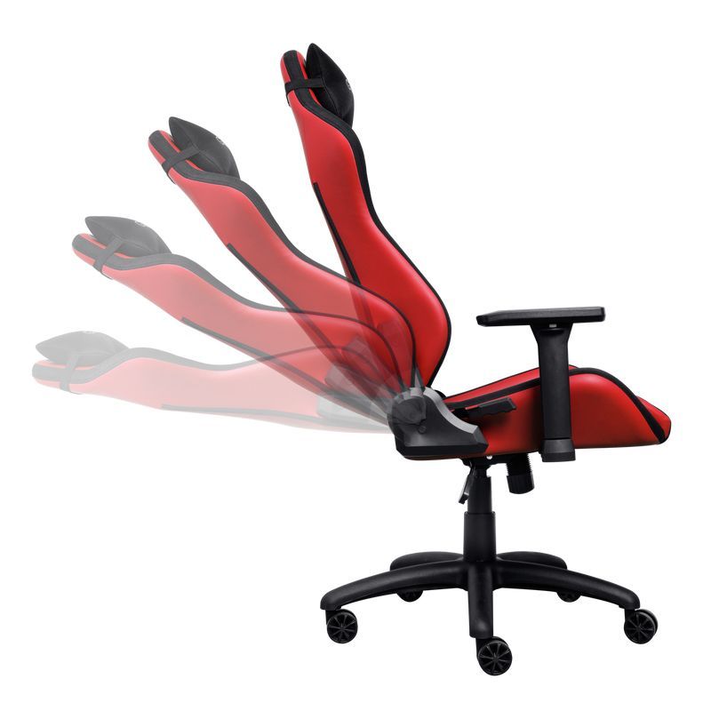 Trust GXT 714 RUYA Sedia per gaming universale Nero, Rosso [25064]