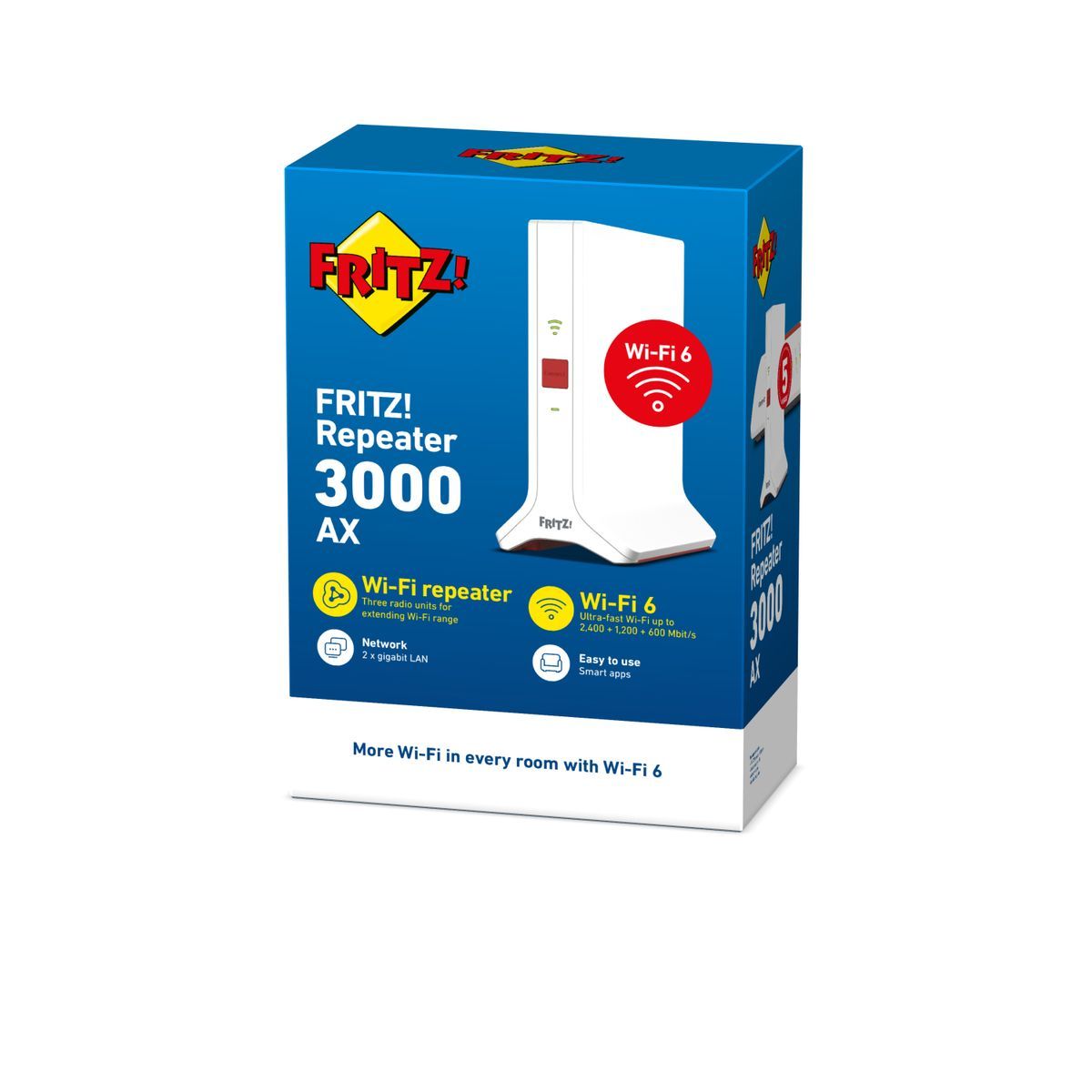 FRITZ!Repeater 3000 AX Ripetitore di rete 2400 Mbit/s [20002991]