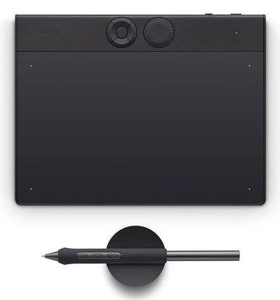 Wacom Intuos Pro Small  2025 tavoletta grafica Nero 187 x 105 mm USB/Bluetooth [PTK470K0B]