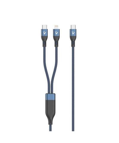 Vultech CS-NCCL12BL cavo USB USB 2.0 1,2 m USB C USB C/Lightning 480 Gbit/s 100 W Blu [CS-NCCL12BL]