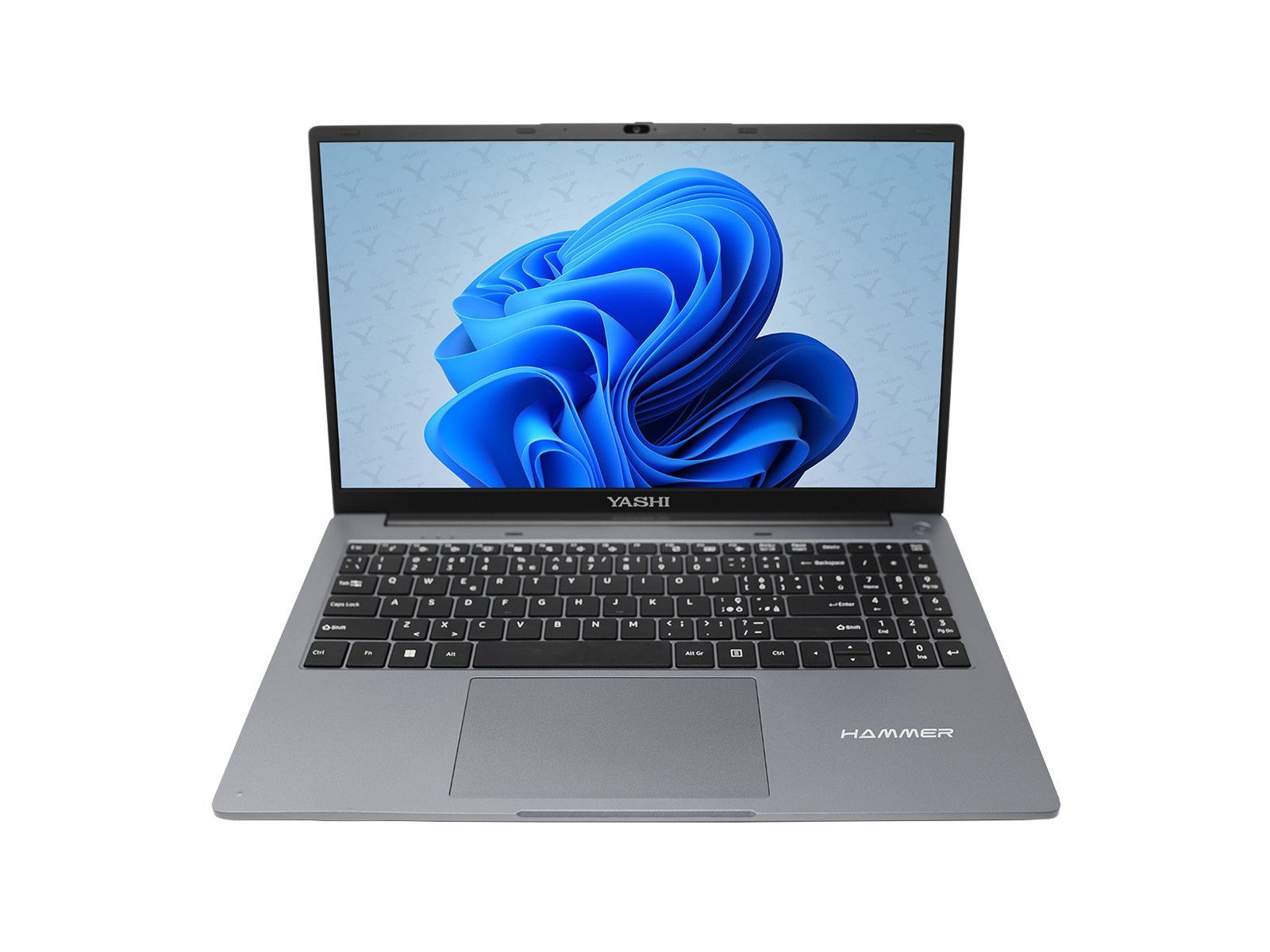 YASHI HAMMER YP1530 laptop AMD Ryzen 7 5700U Computer portatile 39,6 cm (15.6") Full HD 8 GB DDR4-SDRAM 512 GB SSD Wi-Fi 6 (802.11ax) Windows 11 Pro Grigio [YP1530]