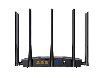 Tenda TX2 Pro router wireless Gigabit Ethernet Dual-band (2.4 GHz/5 GHz) Nero [TX2PRO]