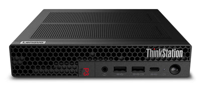 Lenovo ThinkStation P3 Tiny Intel Core i7 i7-14700T 32 GB DDR5-SDRAM 1 TB SSD NVIDIA RTX A400 Windows 11 Pro Mini PC Nero [30H000A2IX]