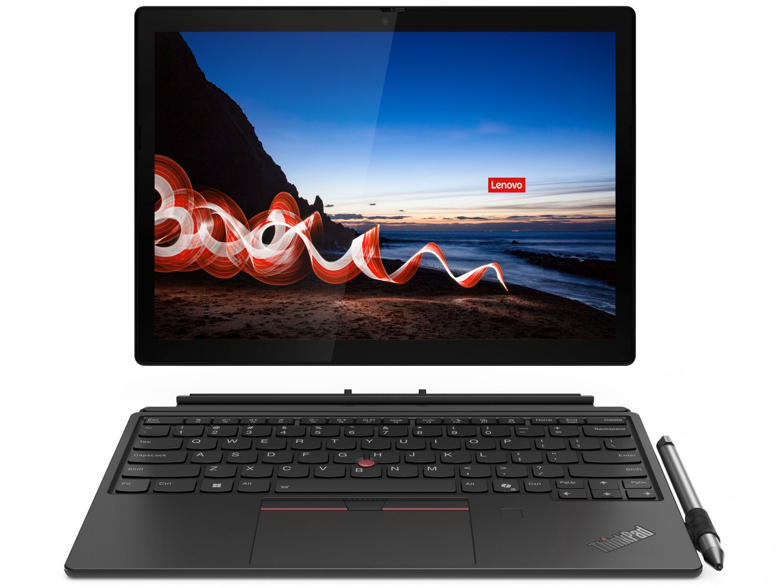 Lenovo ThinkPad X12 Detachable Intel Core Ultra 7 164U Ibrido (2 in 1) 31,2 cm (12.3") Touch screen Full HD+ 16 GB LPDDR5x-SDRAM 512 GB SSD Wi-Fi 6E (802.11ax) Windows 11 Pro Nero [21LK0026IX]