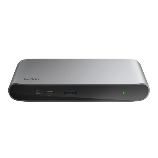 Belkin INC013VFSGY hub di interfaccia Thunderbolt 4 40000 Mbit/s Nero, Grigio [INC013VFSGY]