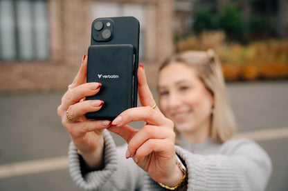 VERBATIM POWER BANK CHARGENGO ESSENTIALS MAGNETIC WIRELESS 10000MAH BLACK [32227]