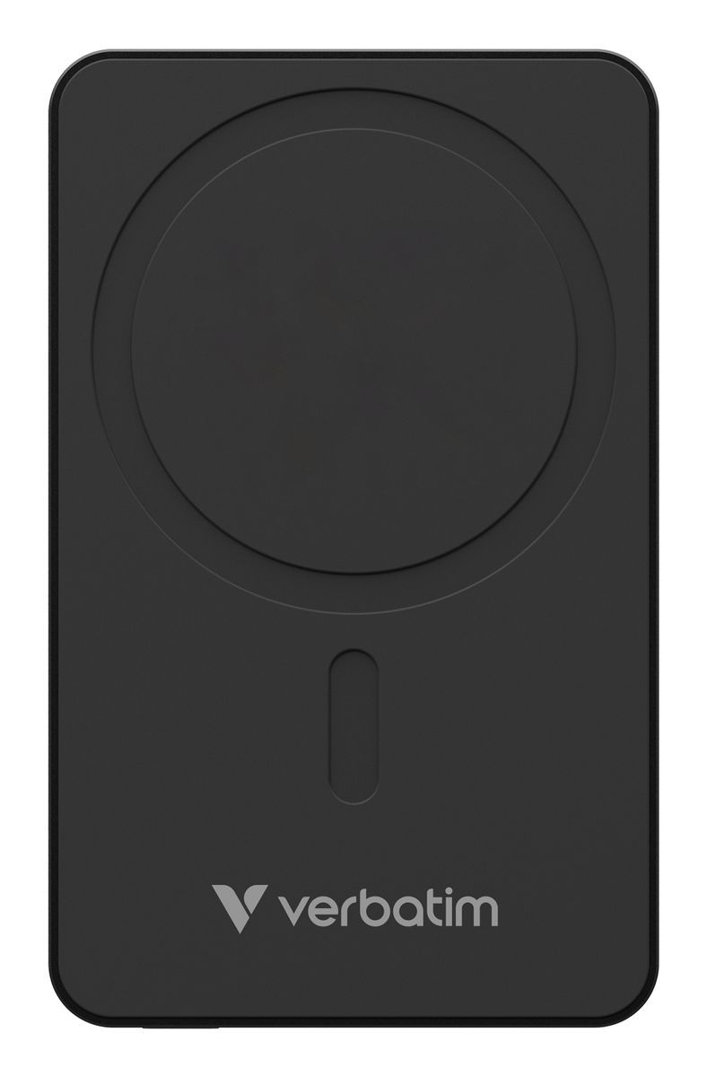 VERBATIM POWER BANK CHARGENGO ESSENTIALS MAGNETIC WIRELESS 10000MAH BLACK [32227]