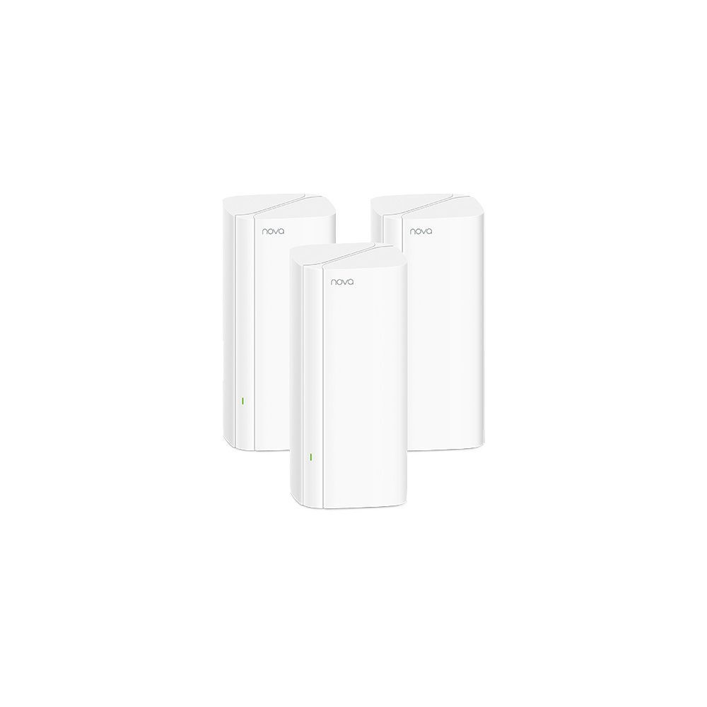 Tenda EX12 3-Pack Dual-band (2.4 GHz/5 GHz) Wi-Fi 6E (802.11ax) Bianco Interno [EX12-3]