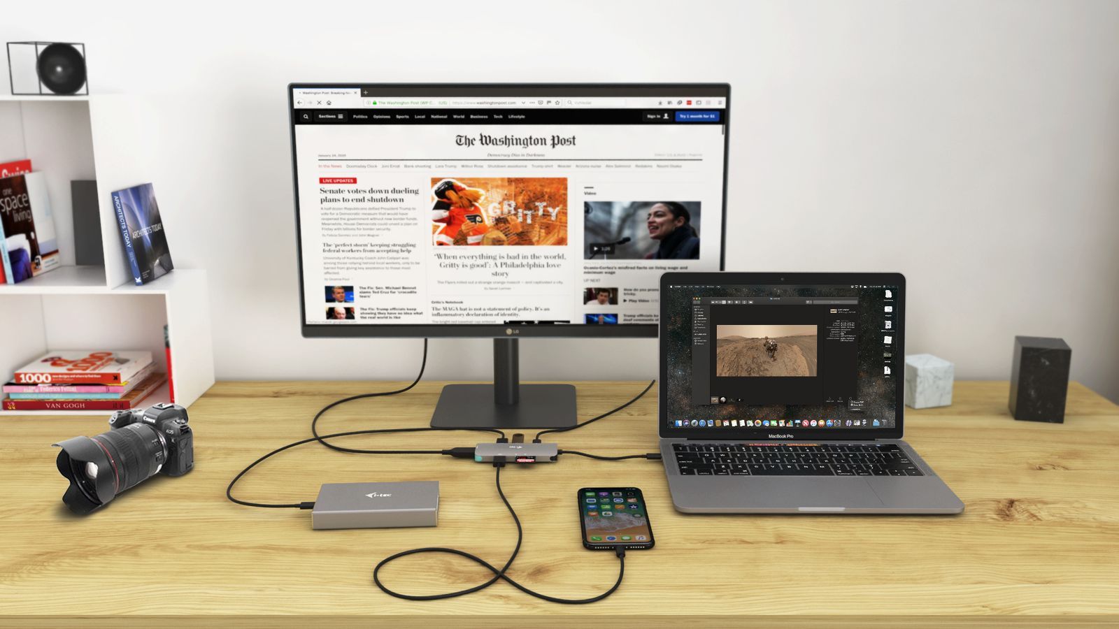 i-tec Metal USB-C Nano Dock 4K HDMI + Power Delivery 100 W [C31NANODOCKPD]