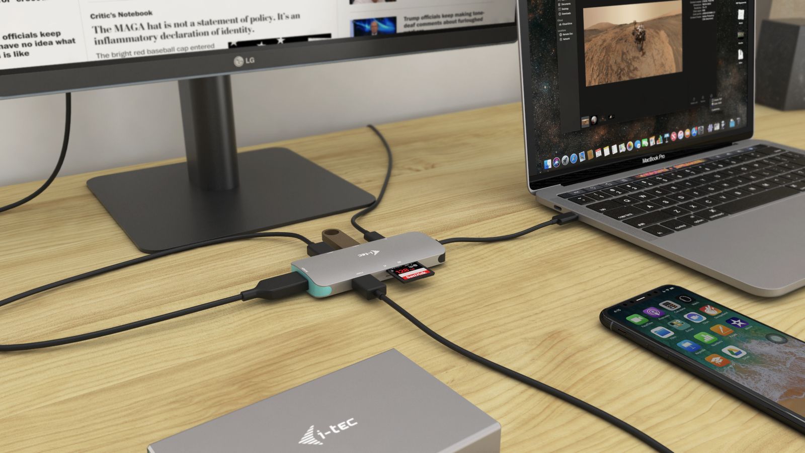 i-tec Metal USB-C Nano Dock 4K HDMI + Power Delivery 100 W [C31NANODOCKPD]