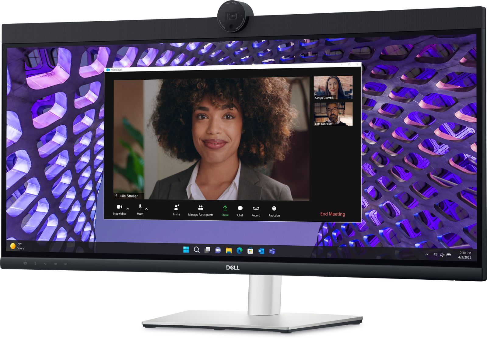 DELL P Series P3424WEB Monitor PC 86,7 cm (34.1") 3440 x 1440 Pixel 4K Ultra HD LCD Nero [DELL-P3424WEB]