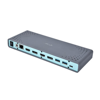 i-tec USB 3.0 / USB-C / Thunderbolt 3 Dual Display Docking Station [CADUAL4KDOCK]