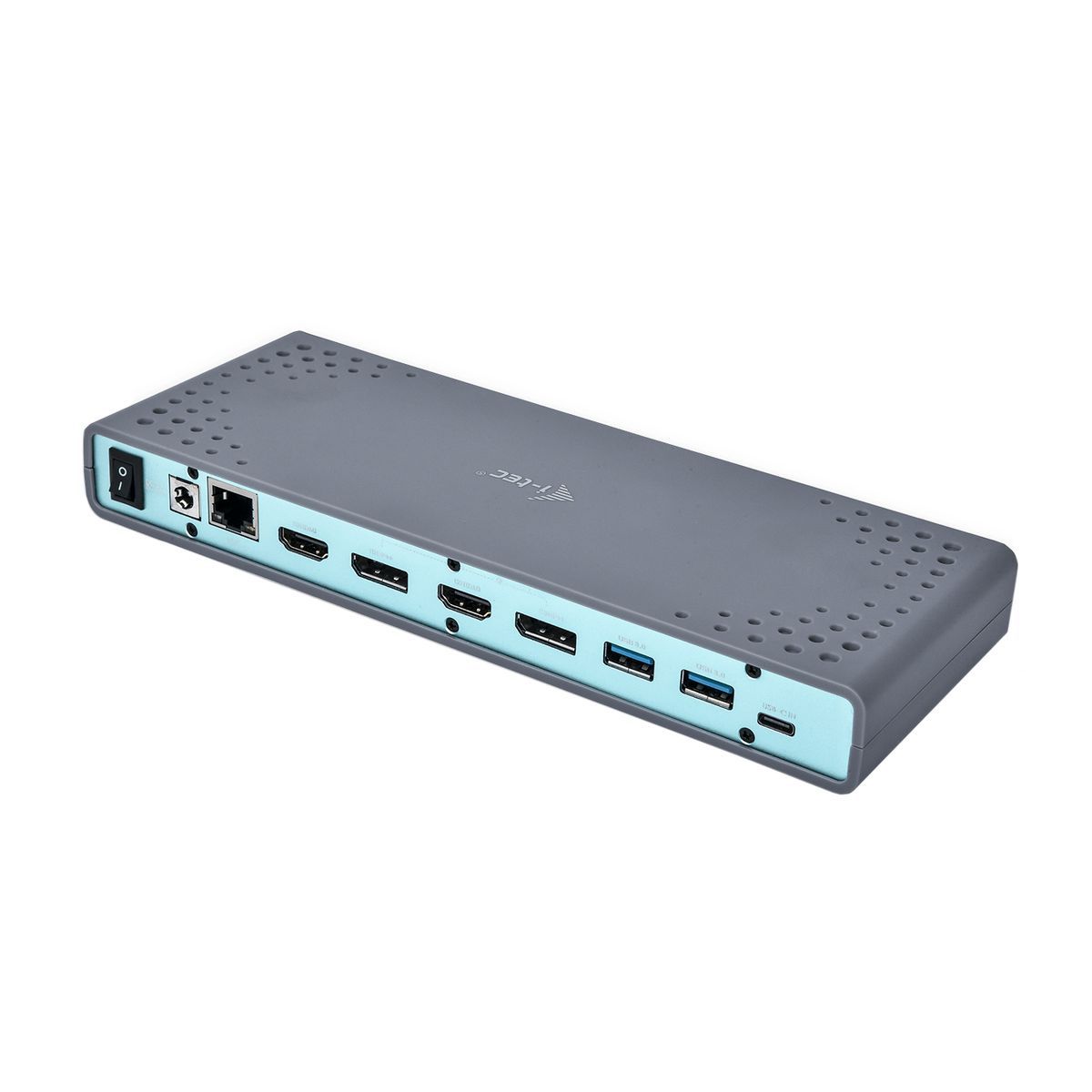 i-tec USB 3.0 / USB-C / Thunderbolt 3 Dual Display Docking Station [CADUAL4KDOCK]