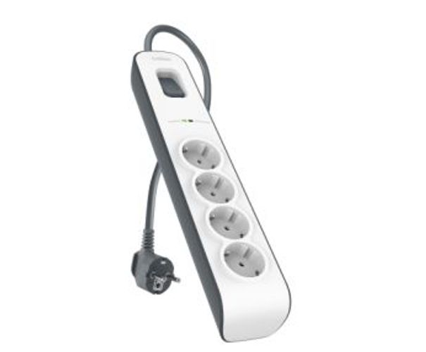 Belkin BSV400VF2M protezione da sovraccarico Bianco 4 presa(e) AC 2 m [BSV400VF2M]