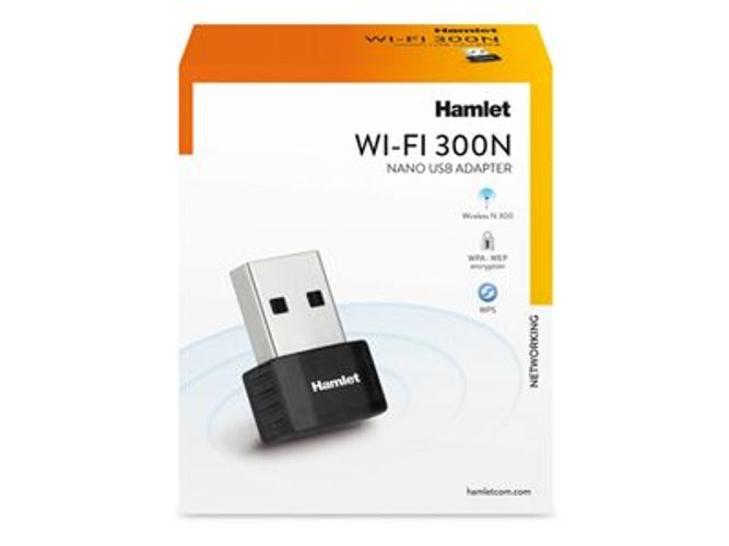 Hamlet Nano chiavetta USB Wi-Fi 300Mbit standard 802.11n [HNWU300NN]