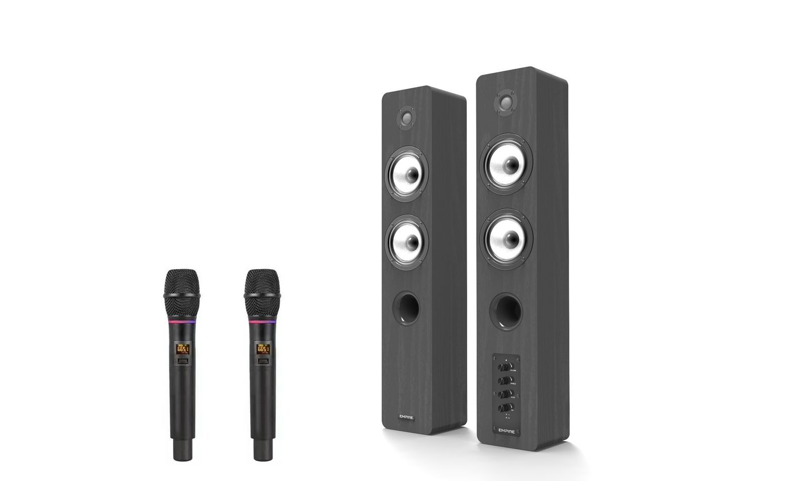 Empire Media AV.PROEDGE2M altoparlante Nero Con cavo e senza cavo 80 W [AV.PROEDGE2M]