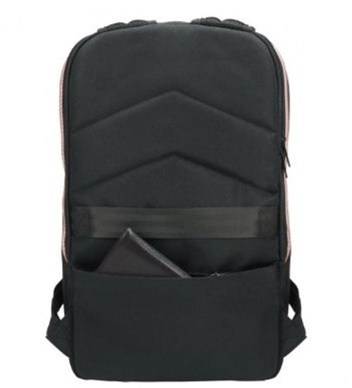 Mobilis PURE BACKPACK borsa per notebook 39,6 cm (15.6") Zaino Nero, Argento [056005]