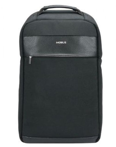Mobilis PURE BACKPACK borsa per notebook 39,6 cm (15.6") Zaino Nero, Argento [056005]