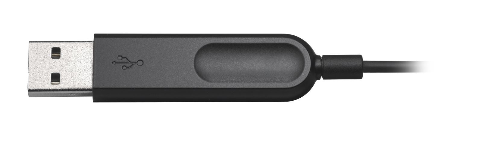 Logitech 981-000475 cuffia e auricolare Cablato A Padiglione Ufficio USB tipo A Nero [981-000475]