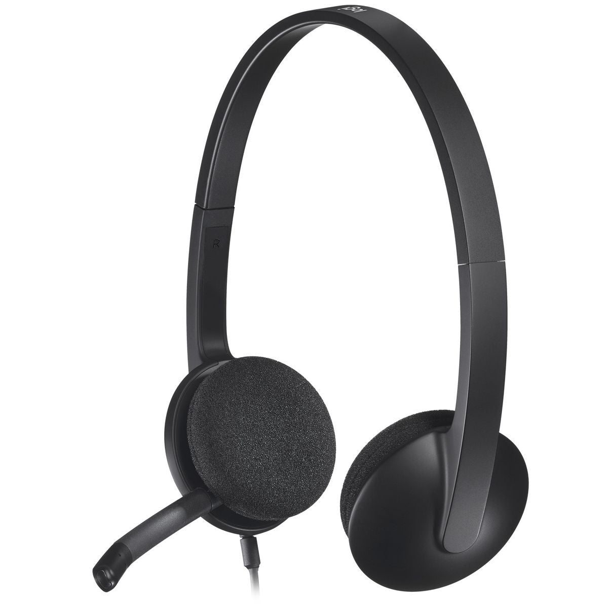Logitech 981-000475 cuffia e auricolare Cablato A Padiglione Ufficio USB tipo A Nero [981-000475]
