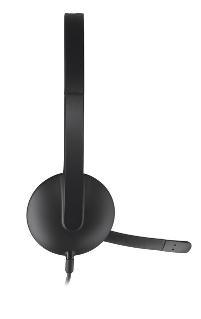 Logitech 981-000475 cuffia e auricolare Cablato A Padiglione Ufficio USB tipo A Nero [981-000475]