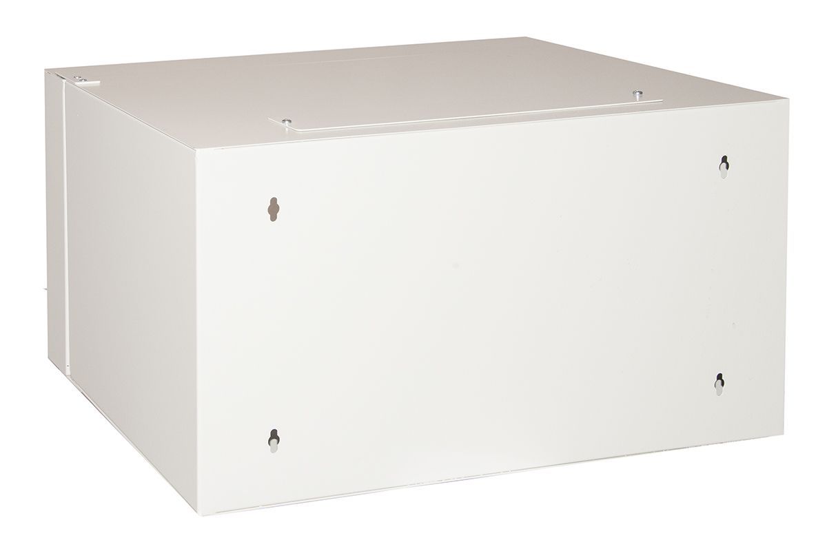 LINK Armadio Rack 19" 6U Profondita' 360 Mm Colore Grigio Porta In Vetro [LK1906U30]
