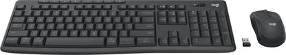 Logitech 920-012069 tastiera Mouse incluso Ufficio RF senza fili + Bluetooth QWERTY Italiano Grafite [920-012069]