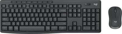 Logitech MK370 Combo for Business, Tastiera e Mouse Wireless Full-Size, ricevitore USB Logi Bolt Sicuro, Bluetooth, Certificazione Globale Windows/Mac/Chrome, Linux - Grafite [920-012069]