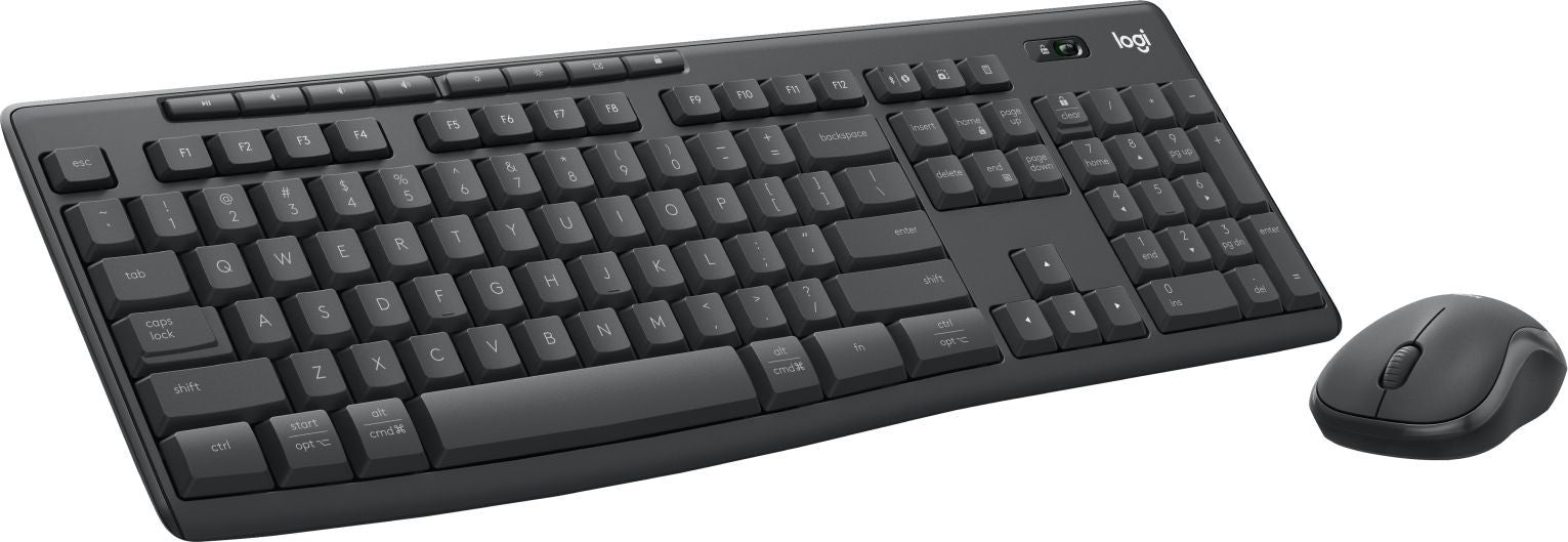 Logitech 920-012069 tastiera Mouse incluso Ufficio RF senza fili + Bluetooth QWERTY Italiano Grafite [920-012069]