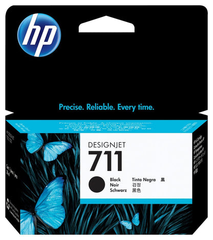 HP Cartuccia inchiostro nero DesignJet 711, 38 ml [CZ129A]