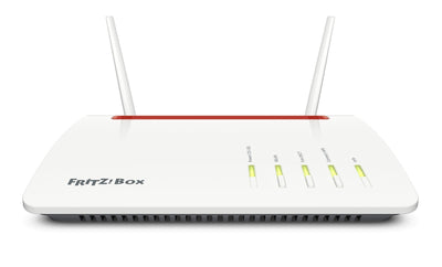 FRITZ!Box Box 6890 LTE router wireless Gigabit Ethernet Dual-band (2.4 GHz/5 GHz) 4G Rosso, Bianco [20002818]
