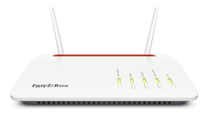 FRITZ!Box Box 6890 LTE router wireless Gigabit Ethernet Dual-band (2.4 GHz/5 GHz) 4G Rosso, Bianco [20002818]