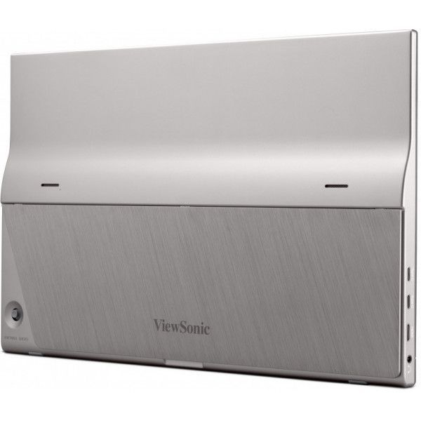 Viewsonic TD1655 Monitor PC 39,6 cm (15.6") 1920 x 1080 Pixel Full HD LED Touch screen Multi utente Nero, Argento [TD1655]