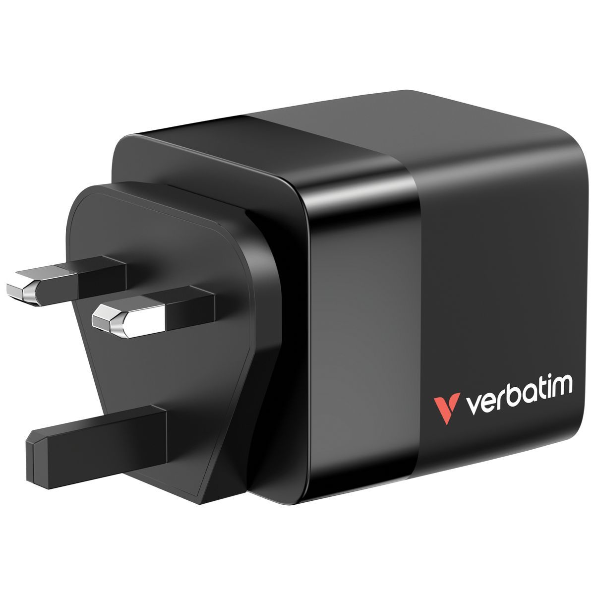 Verbatim GaN Charger 65W Universale Nero AC Ricarica rapida Interno [32217]