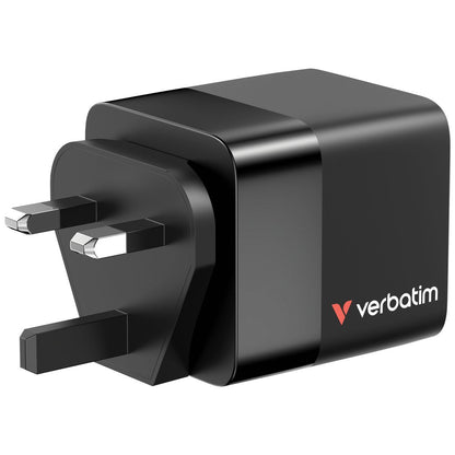 Verbatim GaN Charger 65W Universale Nero AC Ricarica rapida Interno [32217]