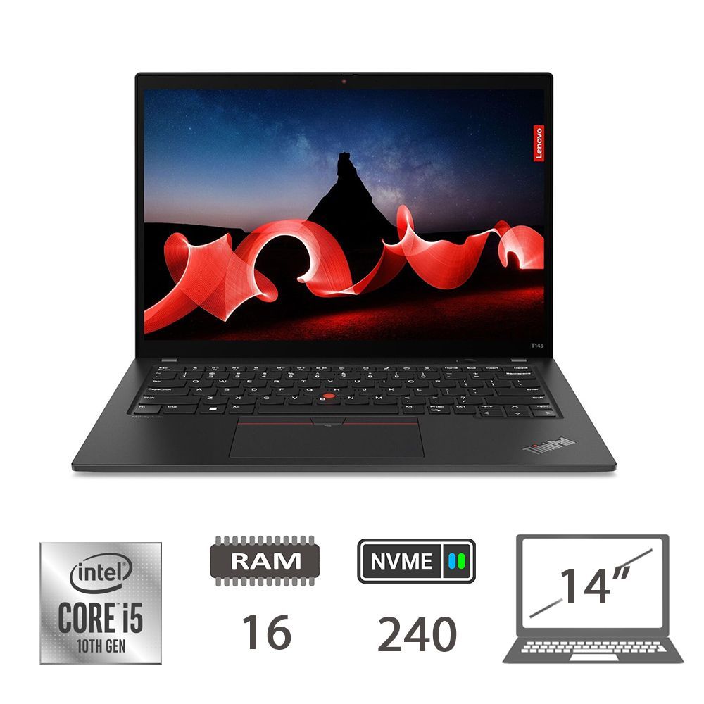 LENOVO T14 TS I5-10310U/16/NVME240/14/W10P/2Y [006898PCR-EU]