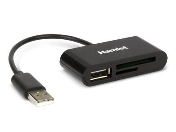 Hamlet XZR101UA lettore di schede USB 2.0 Nero [XZR101UA]
