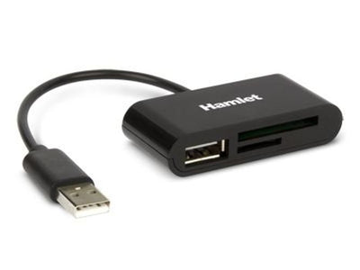 Hamlet XZR101UA lettore di schede USB 2.0 Nero [XZR101UA]
