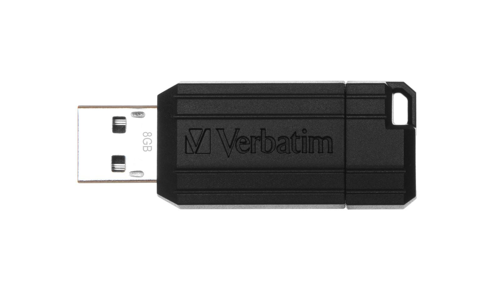 Verbatim PinStripe - Memoria USB da 8 GB - Nero [49062]