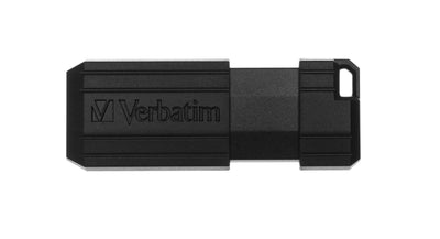Verbatim PinStripe - Memoria USB da 8 GB - Nero [49062]