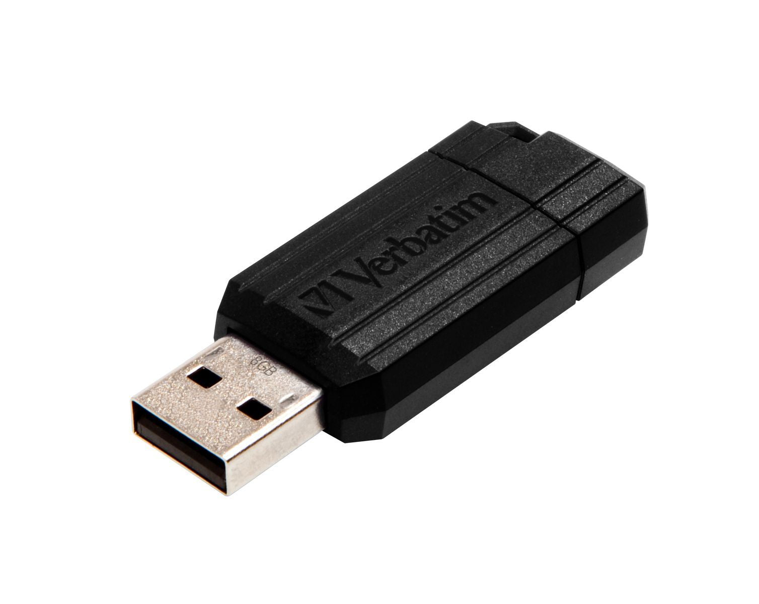 Verbatim PinStripe - Memoria USB da 8 GB - Nero [49062]