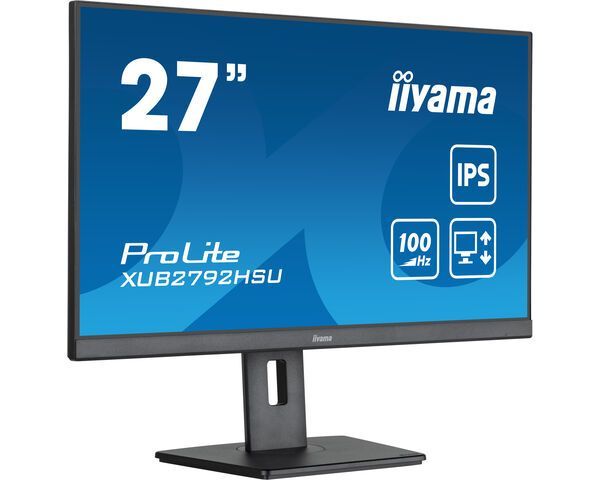 iiyama XUB2792HSU-B6 Monitor PC 68,6 cm (27") 1920 x 1080 Pixel Full HD LED Nero [XUB2792HSU-B6]