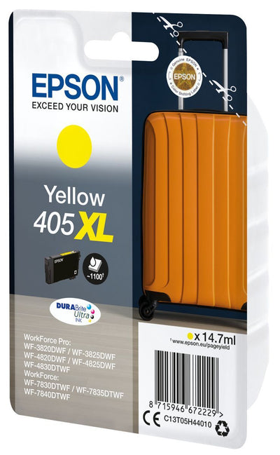 Epson Singlepack Yellow 405XL DURABrite Ultra Ink [C13T05H44010]